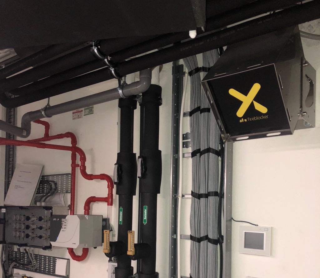 Extinguishing system AF-X Fireblocker National Archive