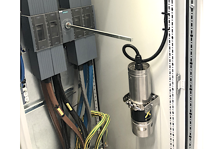 AF-X Fireblocker fire safety for a electrical cabinet